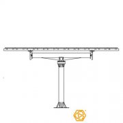 三維太陽能支架系列雙軸跟蹤系統(tǒng)
